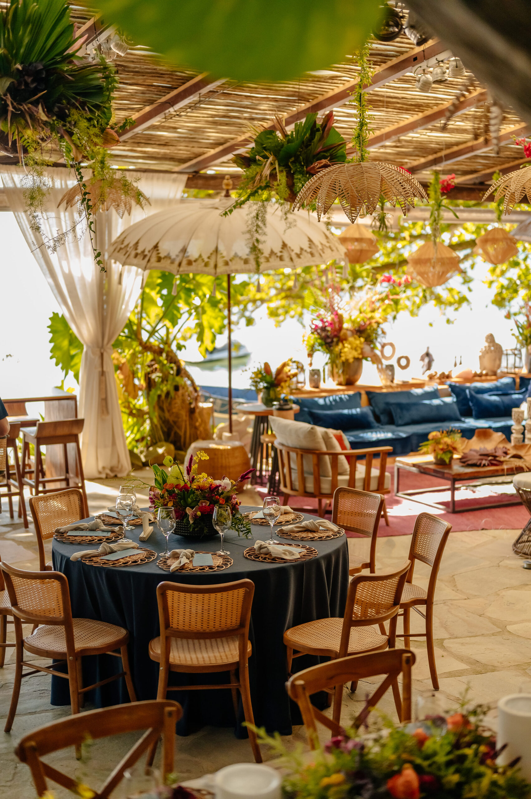 Casamento na praia decoração