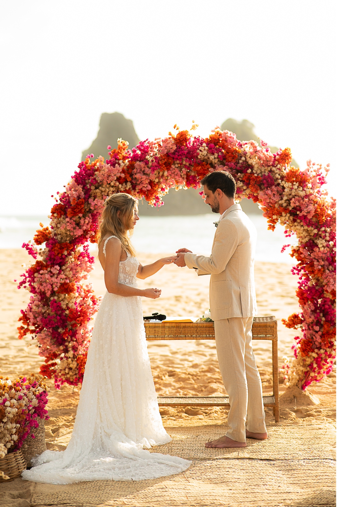 Casar na praia em Noronha