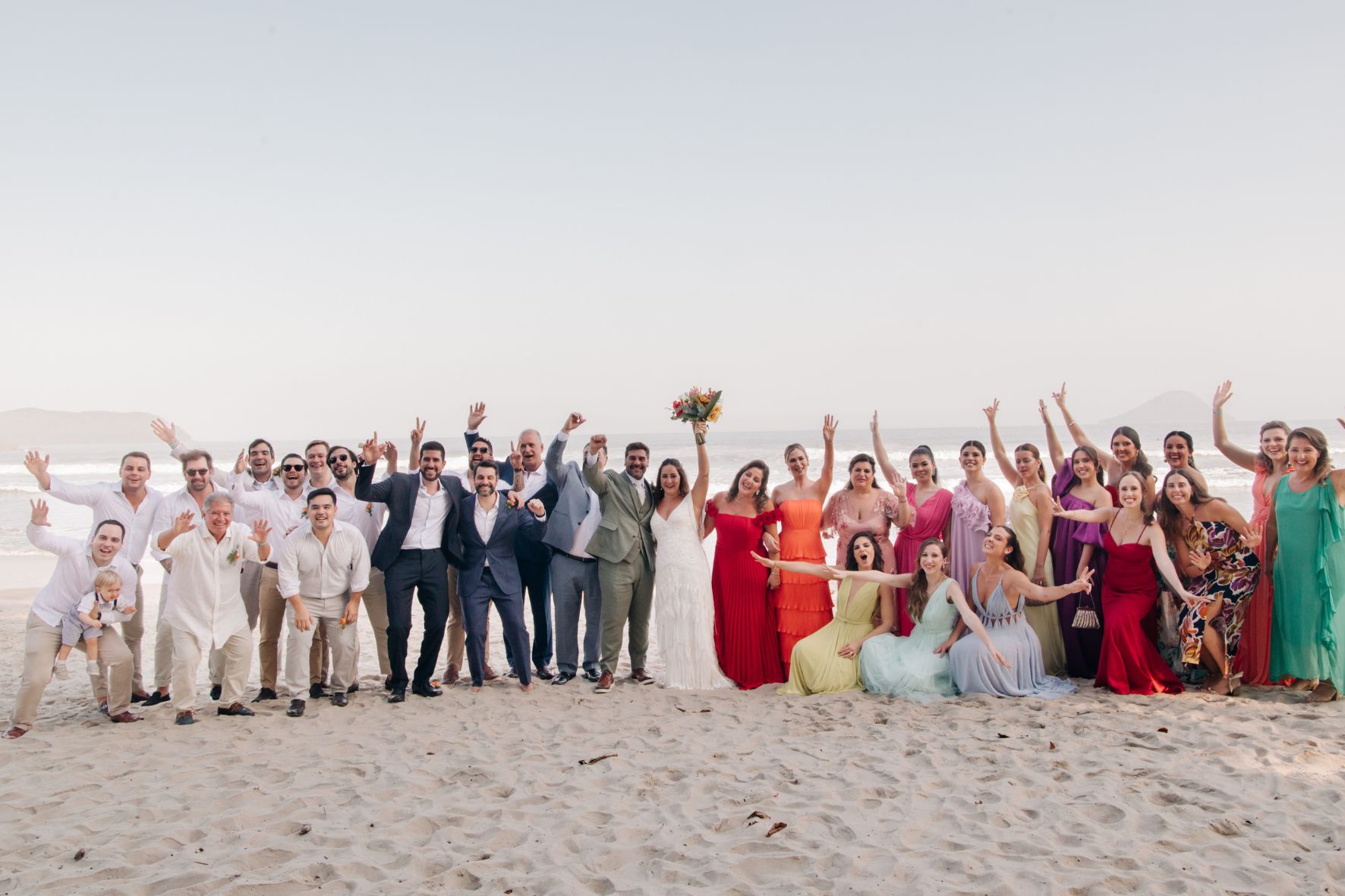 fotografia de casamento na praia