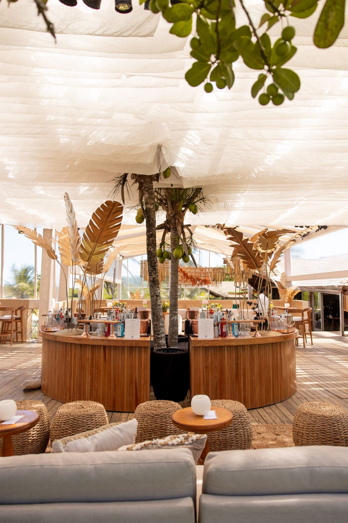 decoração de casamento na praia