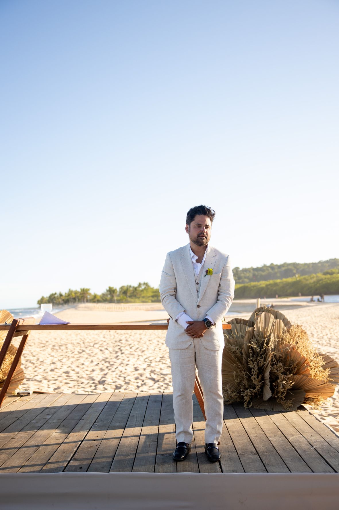 noivo de praia