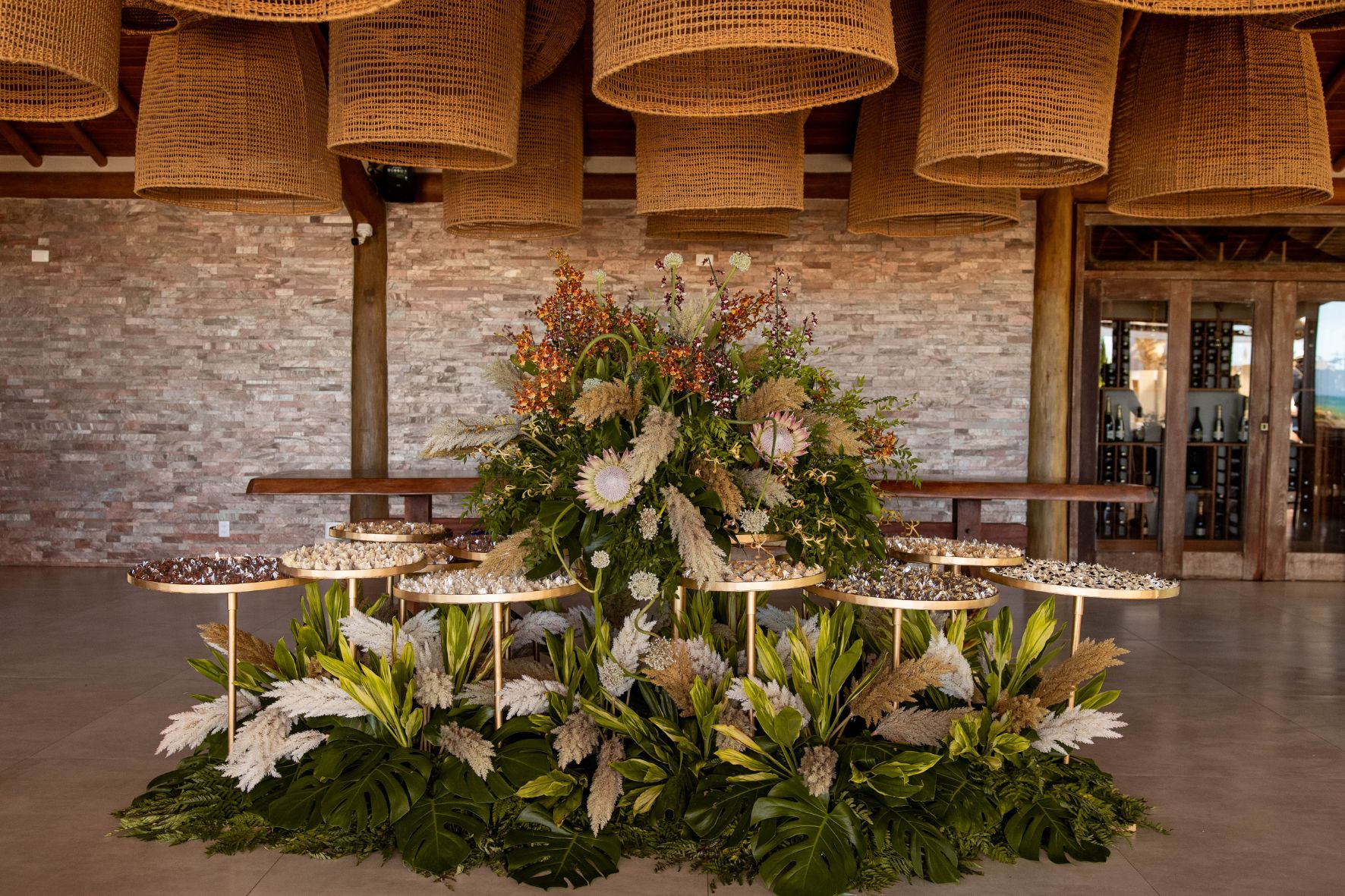 decoração de casamento na praia