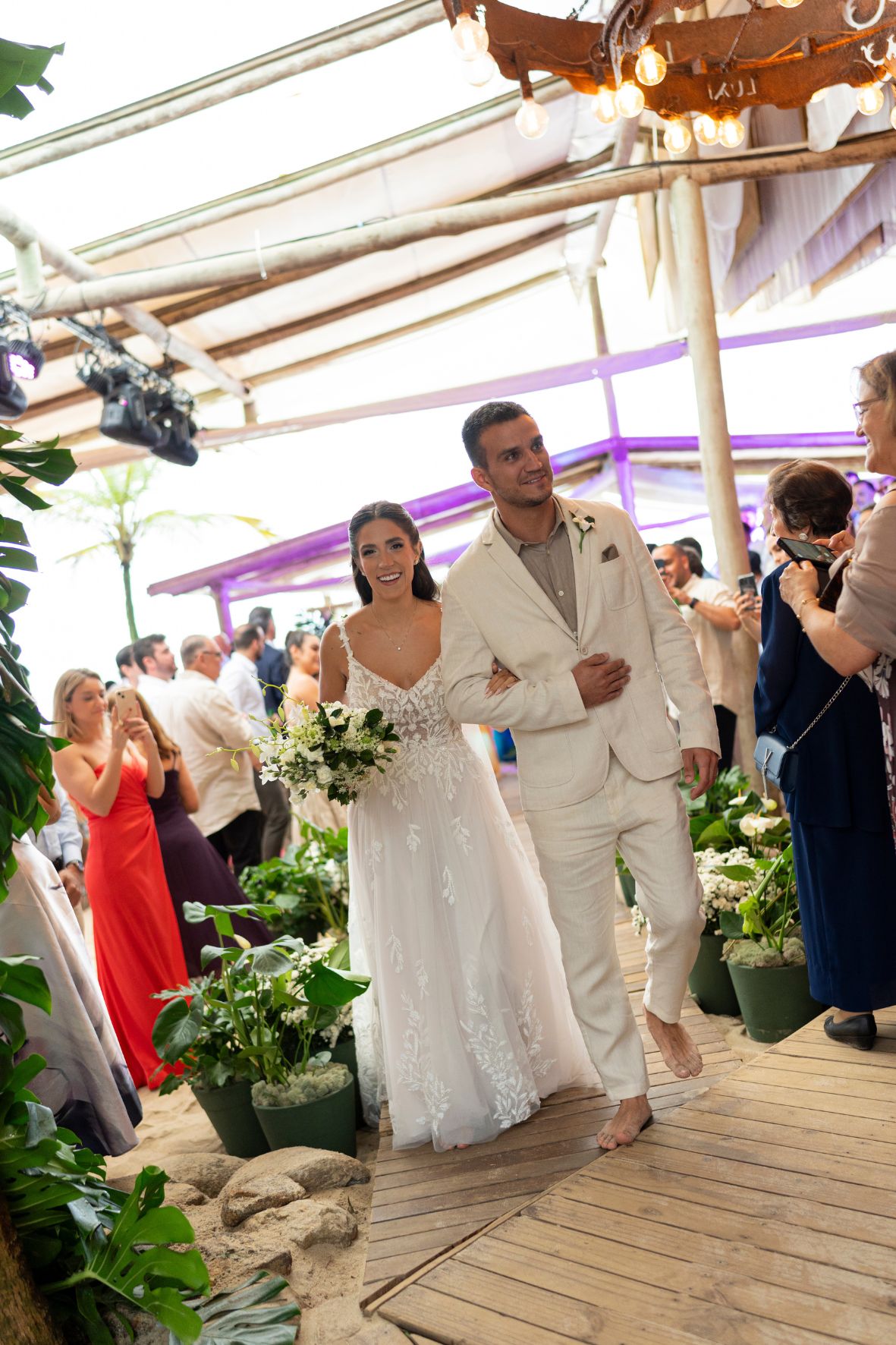 cerimônia de casamento na praia