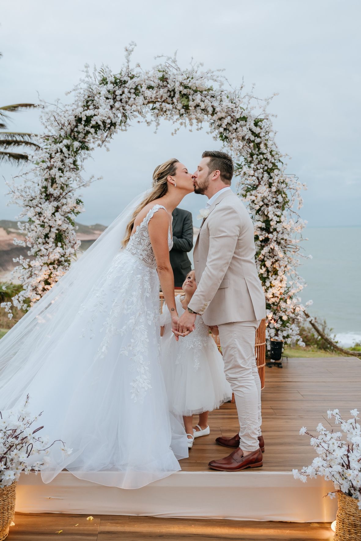 cerimônia de casamento na praia