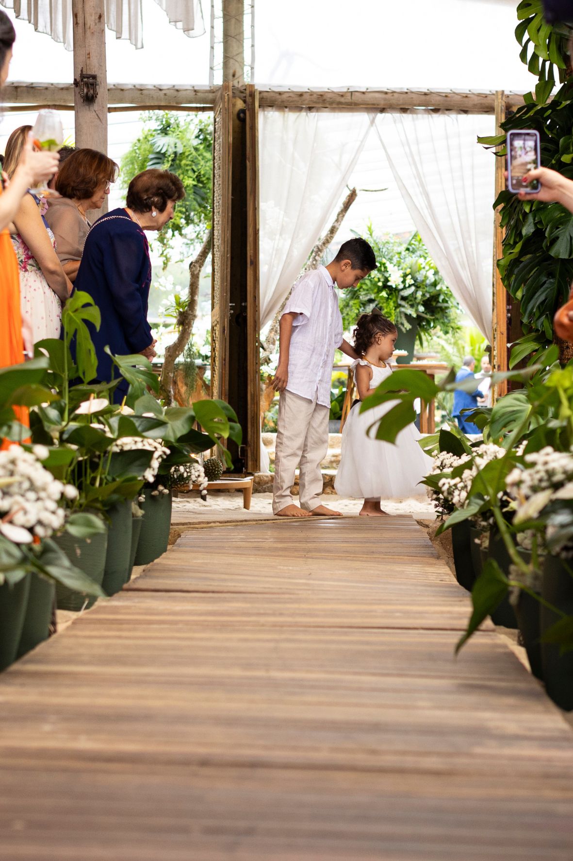 cerimônia de casamento na praia