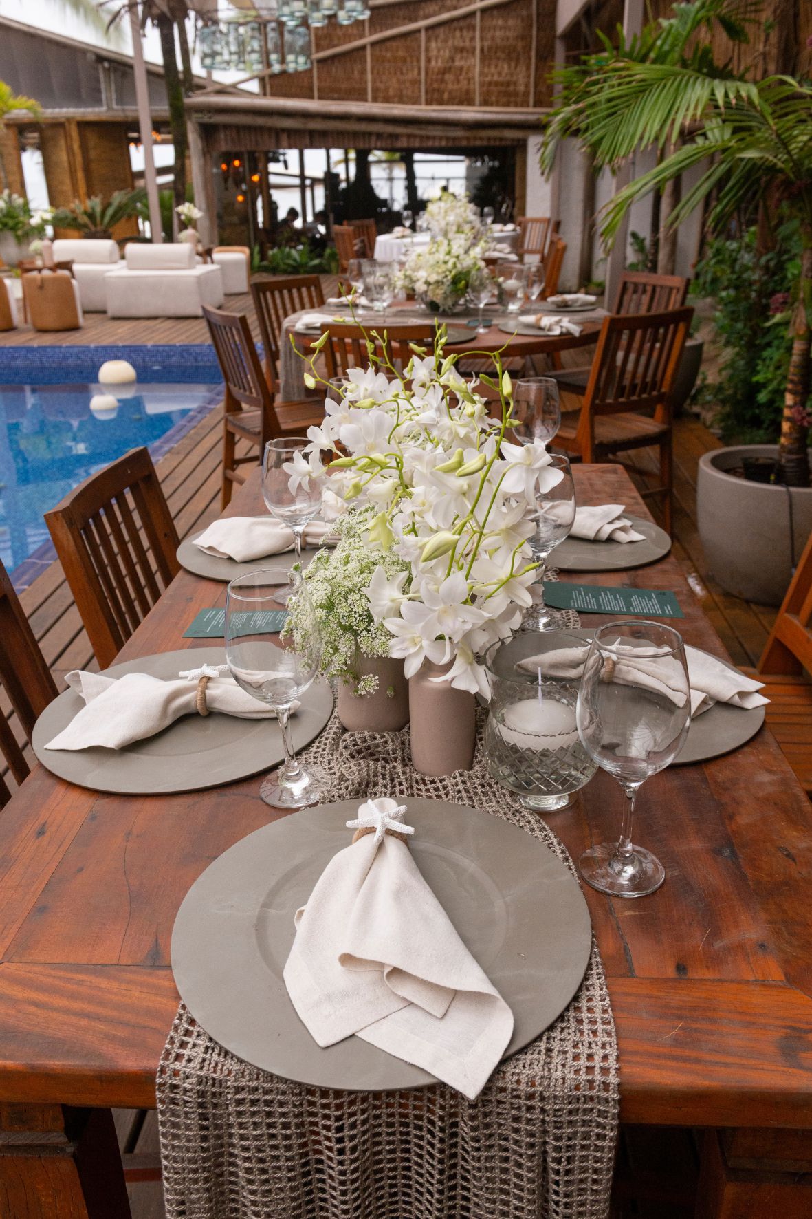 decoração casamento na praia