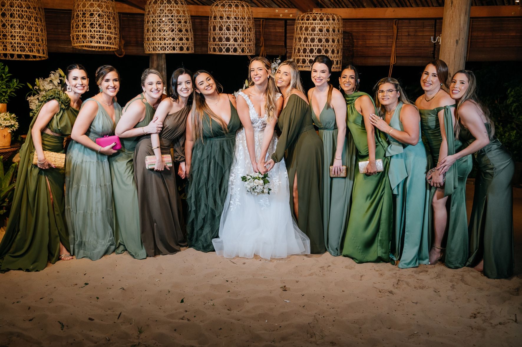 madrinhas casamento na praia