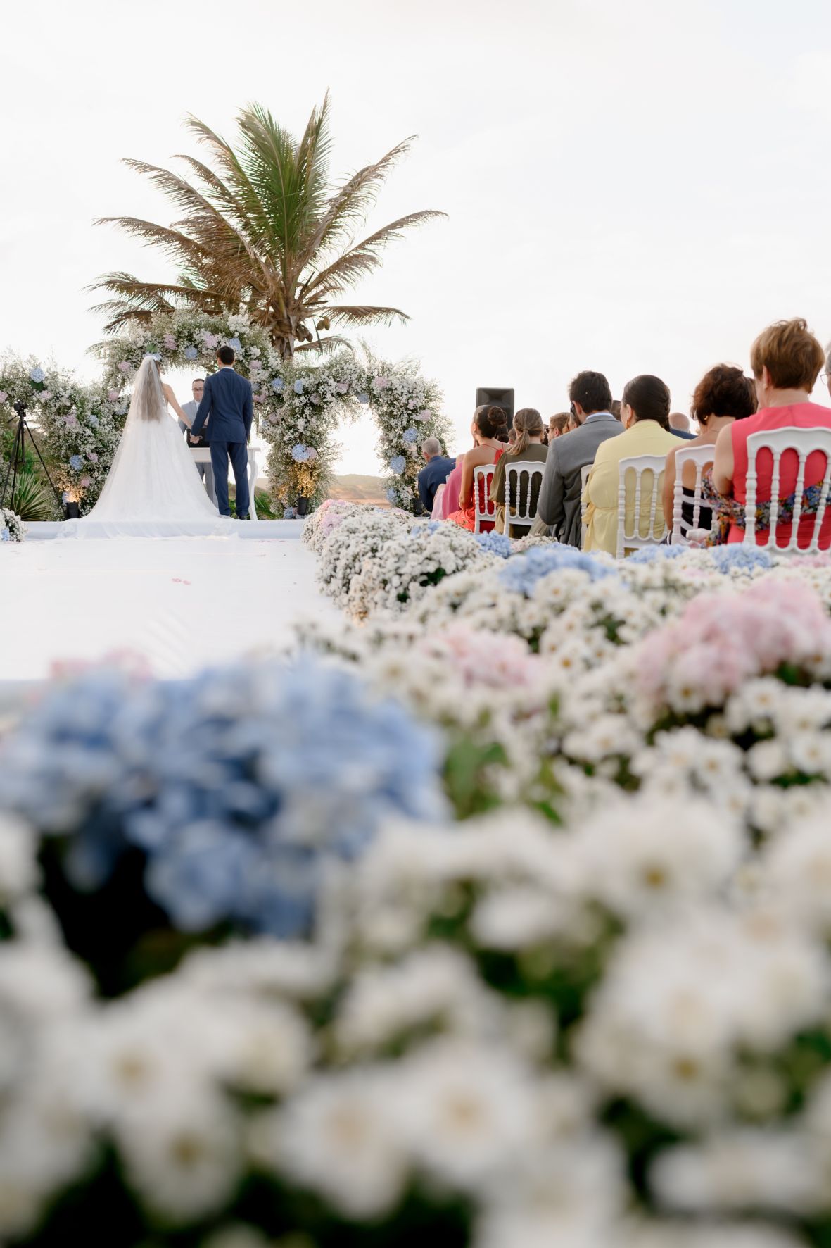 noivos no hotel Kilombo Villas