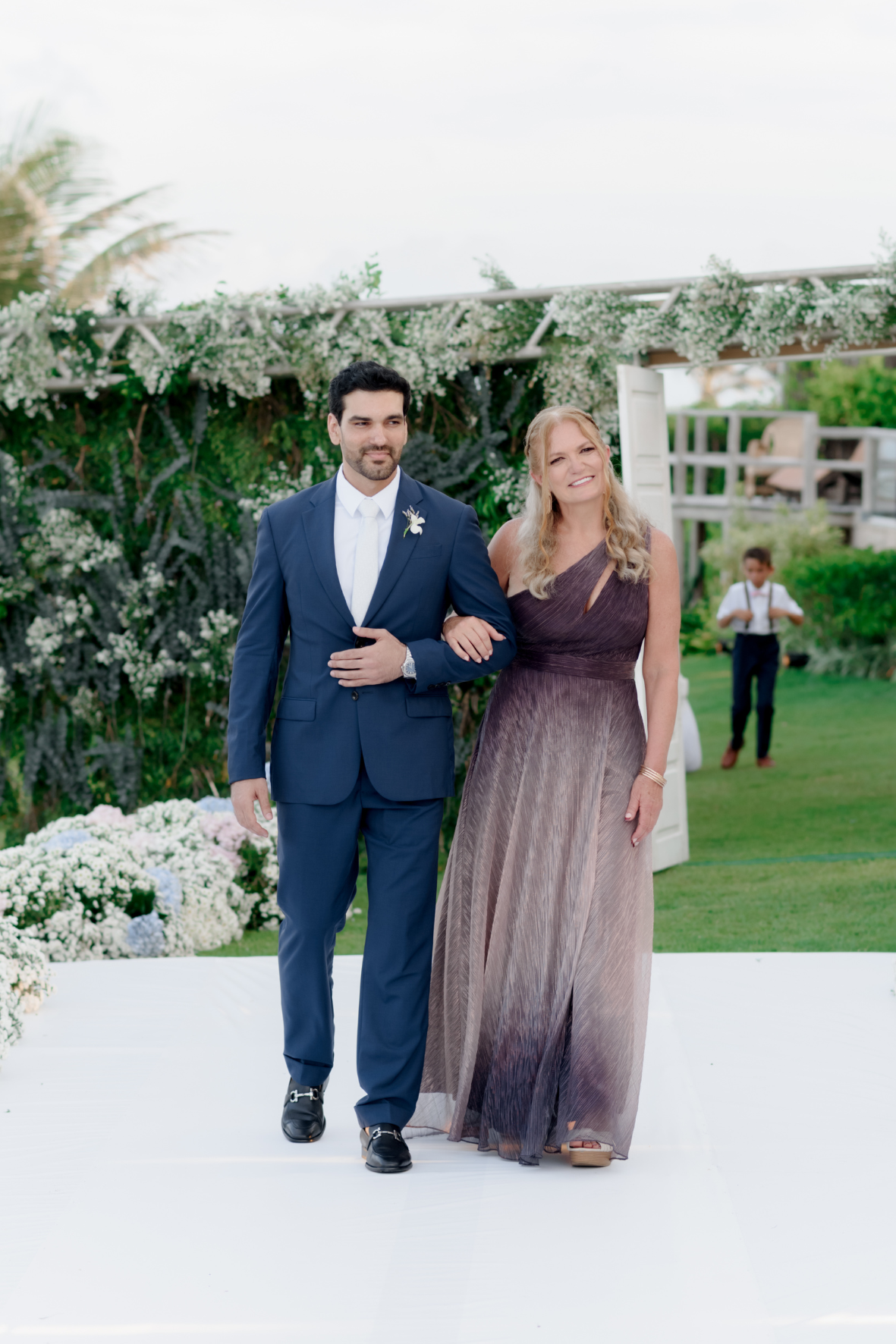 entrada do noivo Kilombo Villas