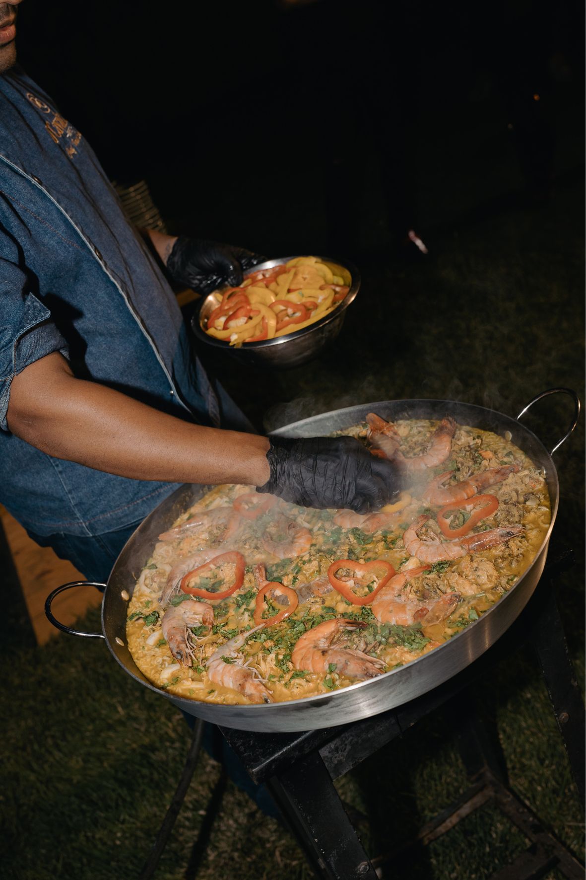 casamento em carneiros com paella