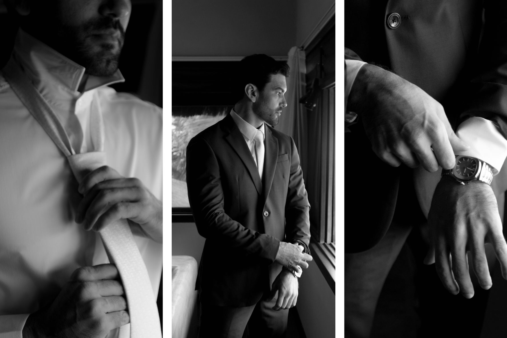 casamento na praia noivo