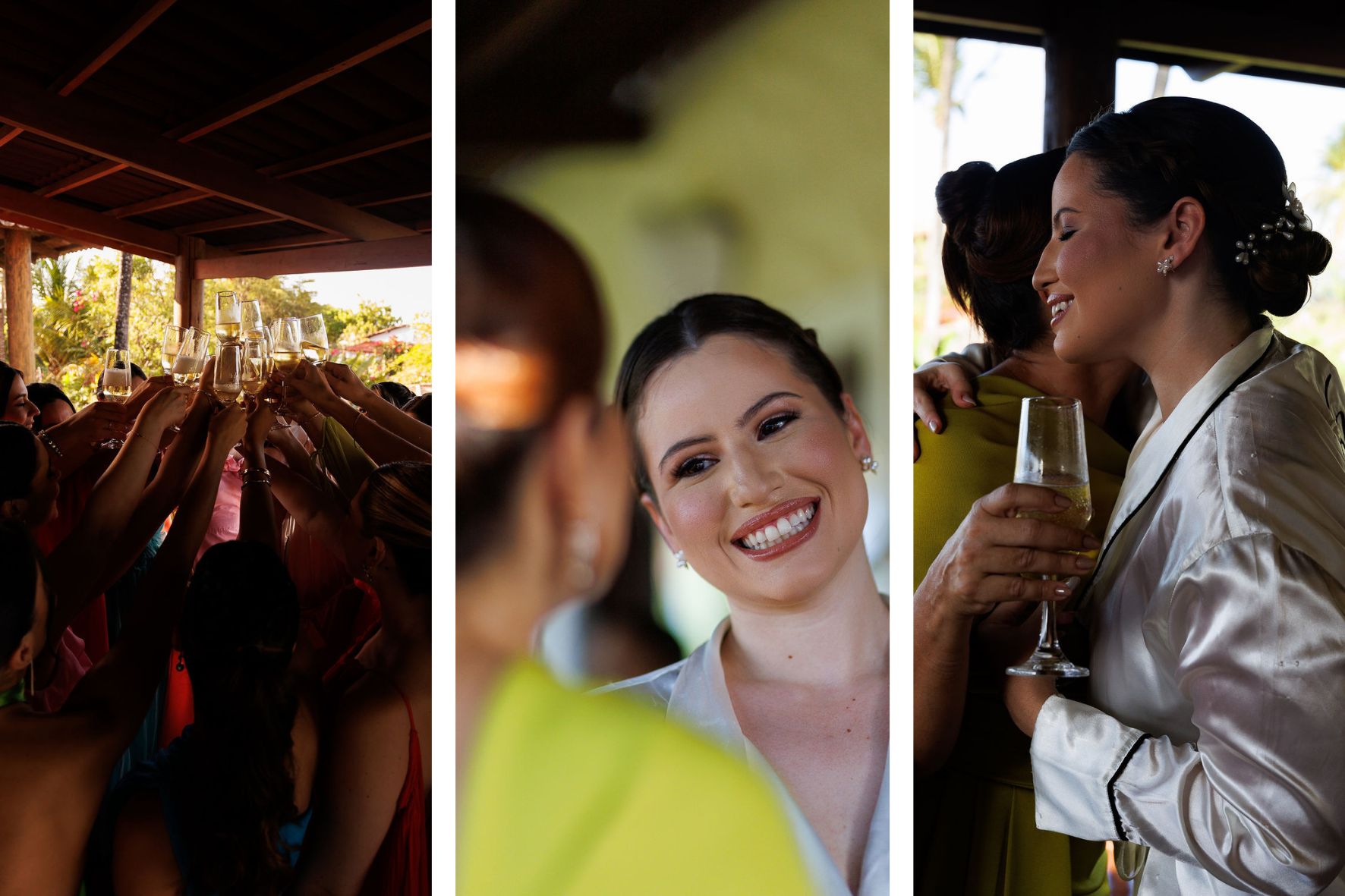casamento na praia making of noiva