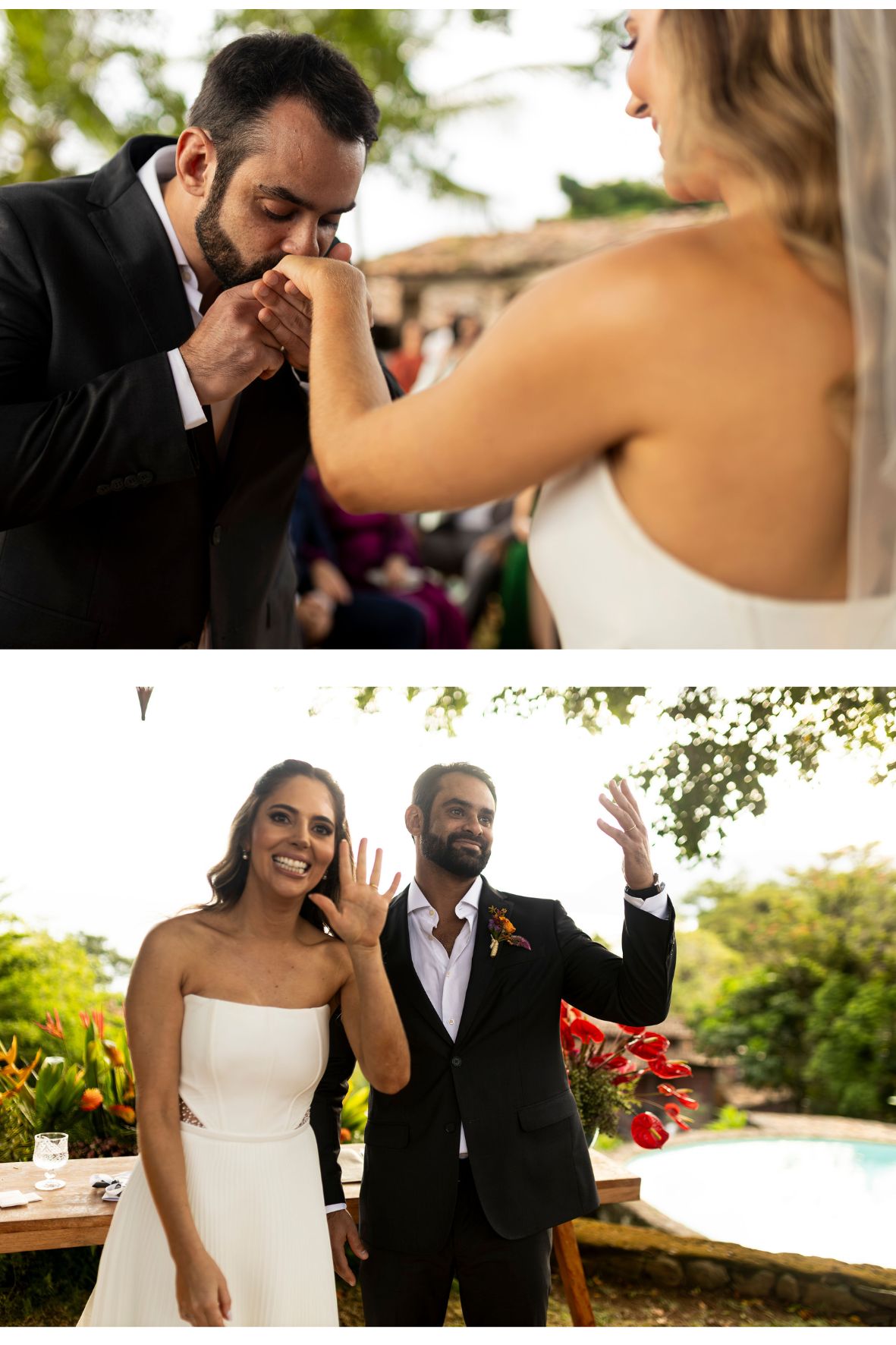 cerimônia de casamento na praia