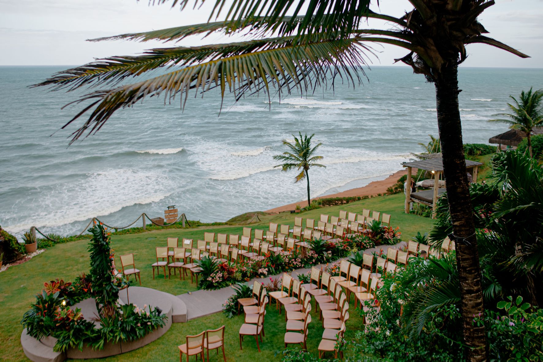 casamento na praia no Kilombo Villas