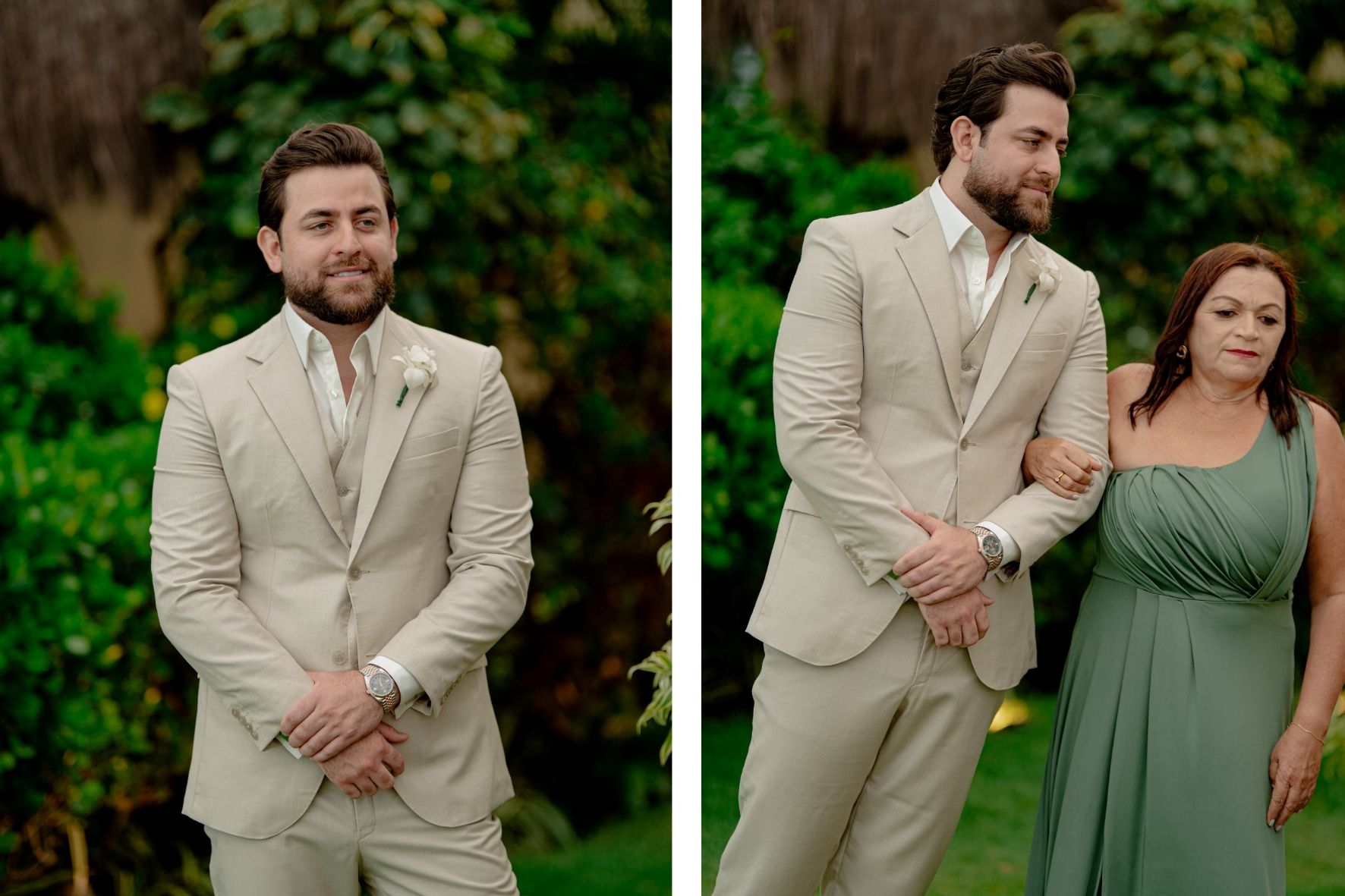 entrada do noivo casamento na praia - RN