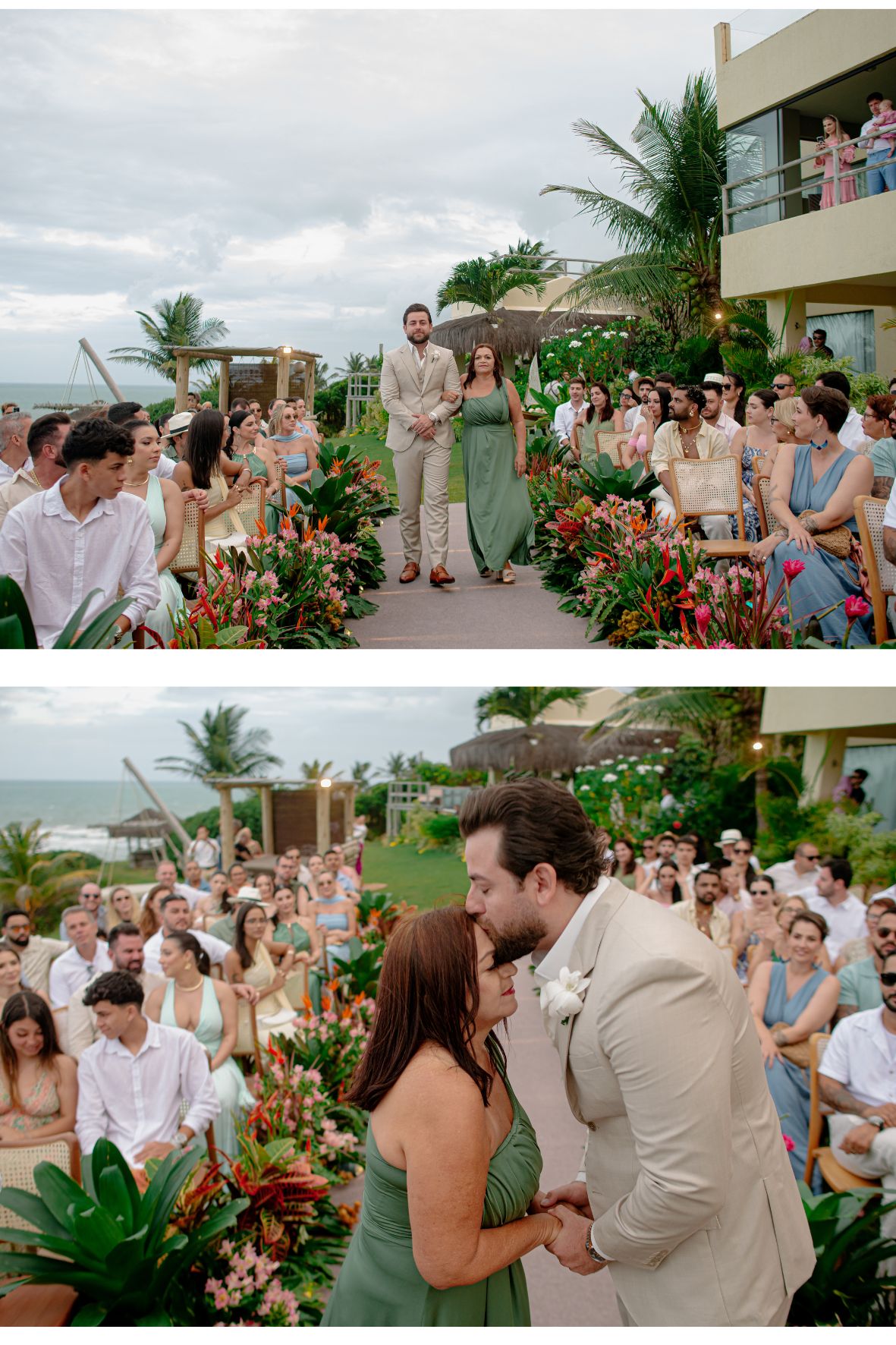 entrada do noivo casamento na praia - RN