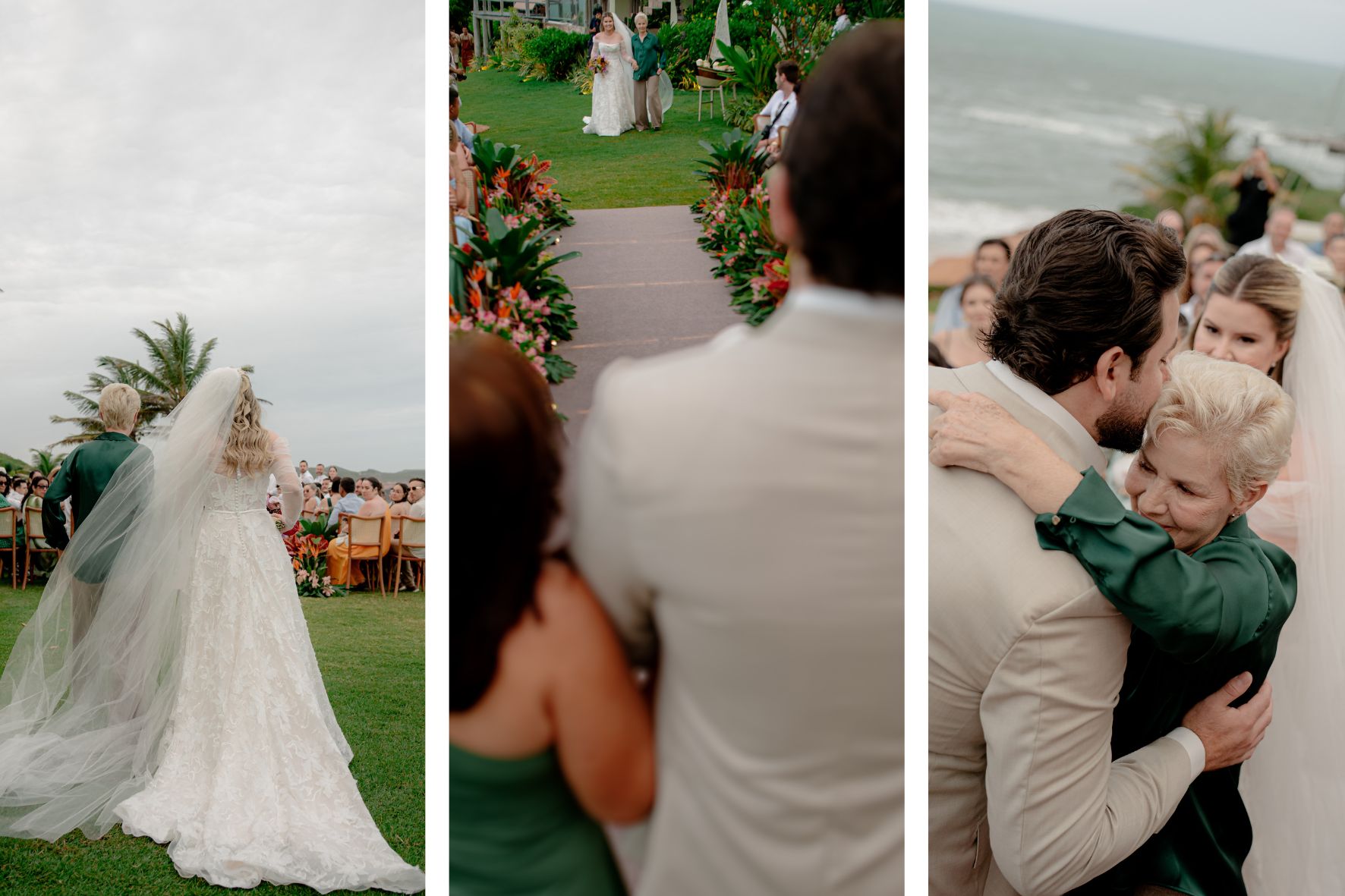 entrada da noiva casamento na praia - RN