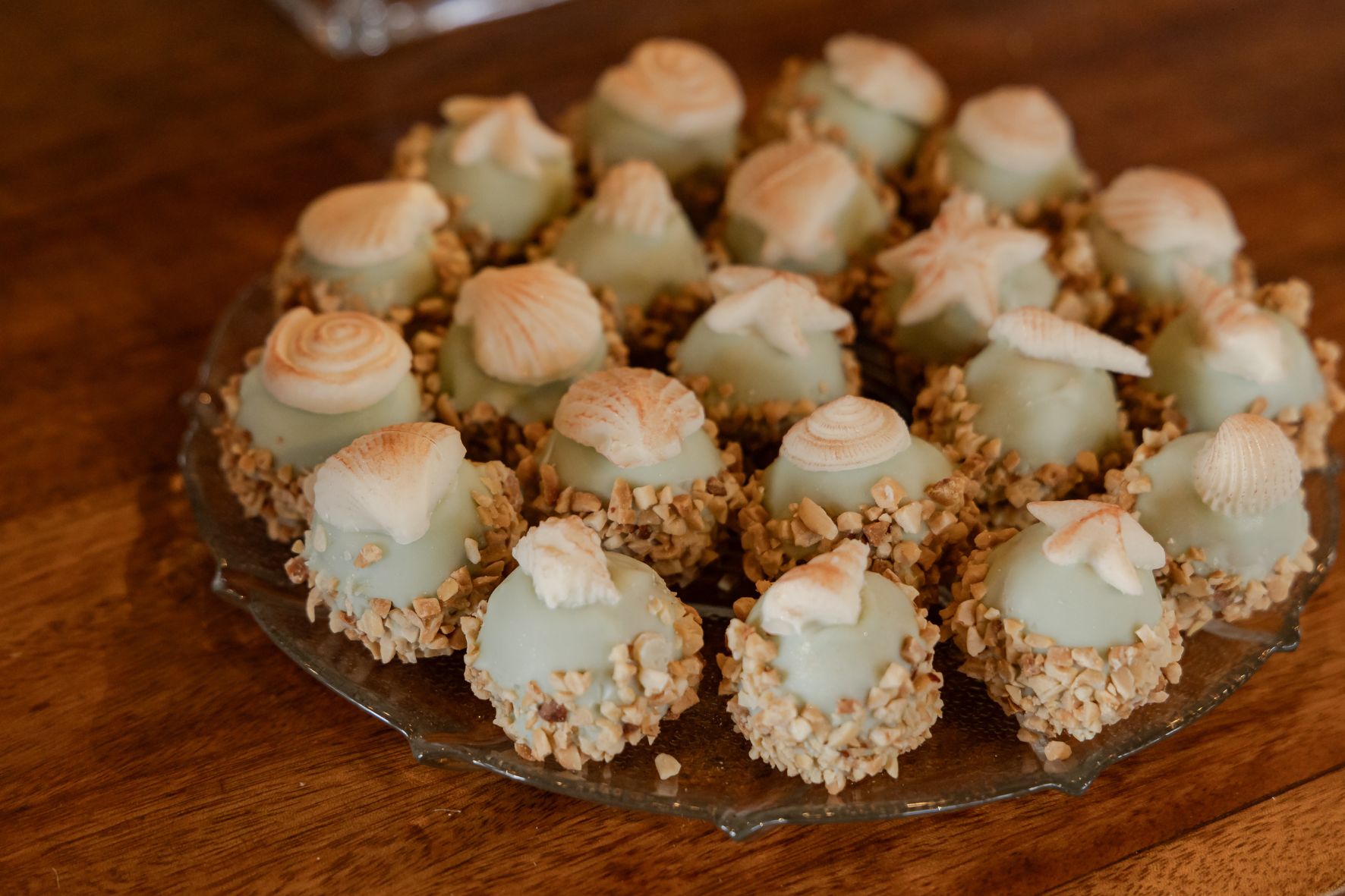 doces de casamento na praia