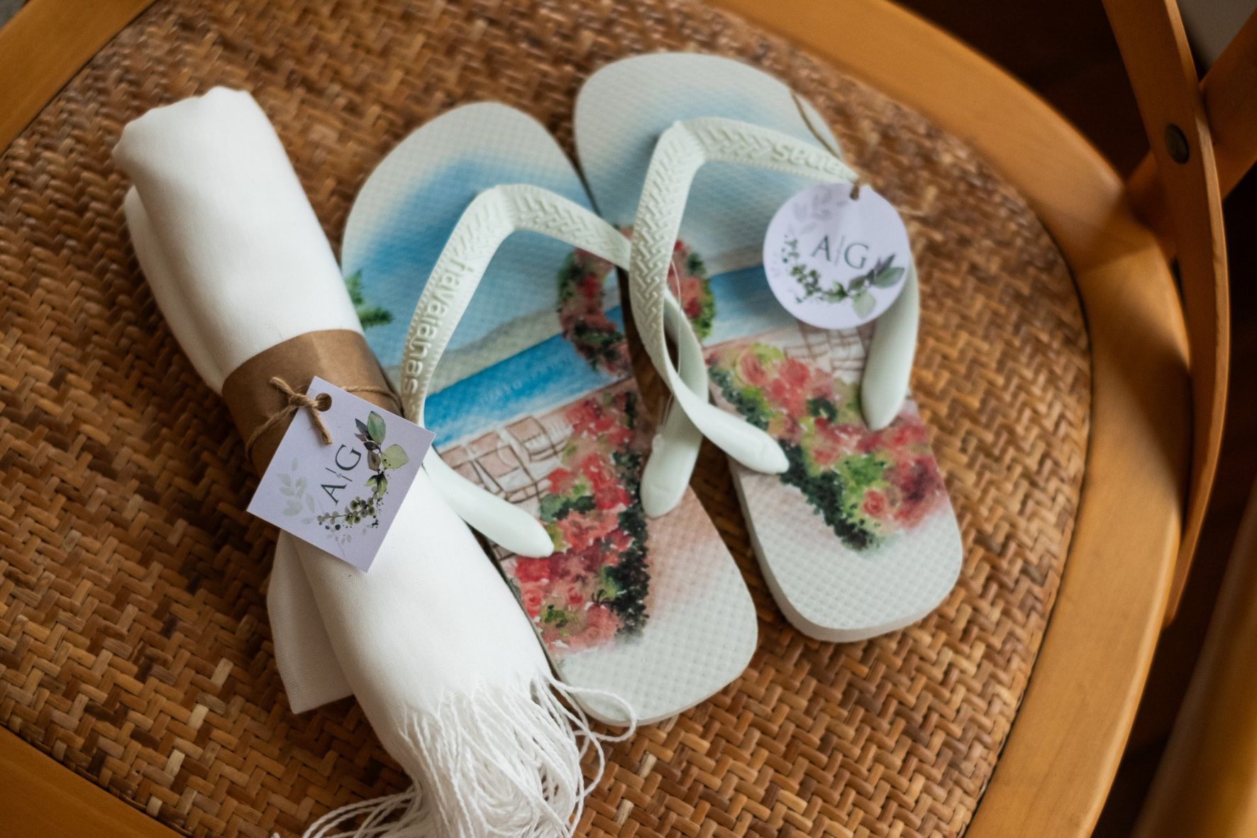 lembranças de casamento na praia