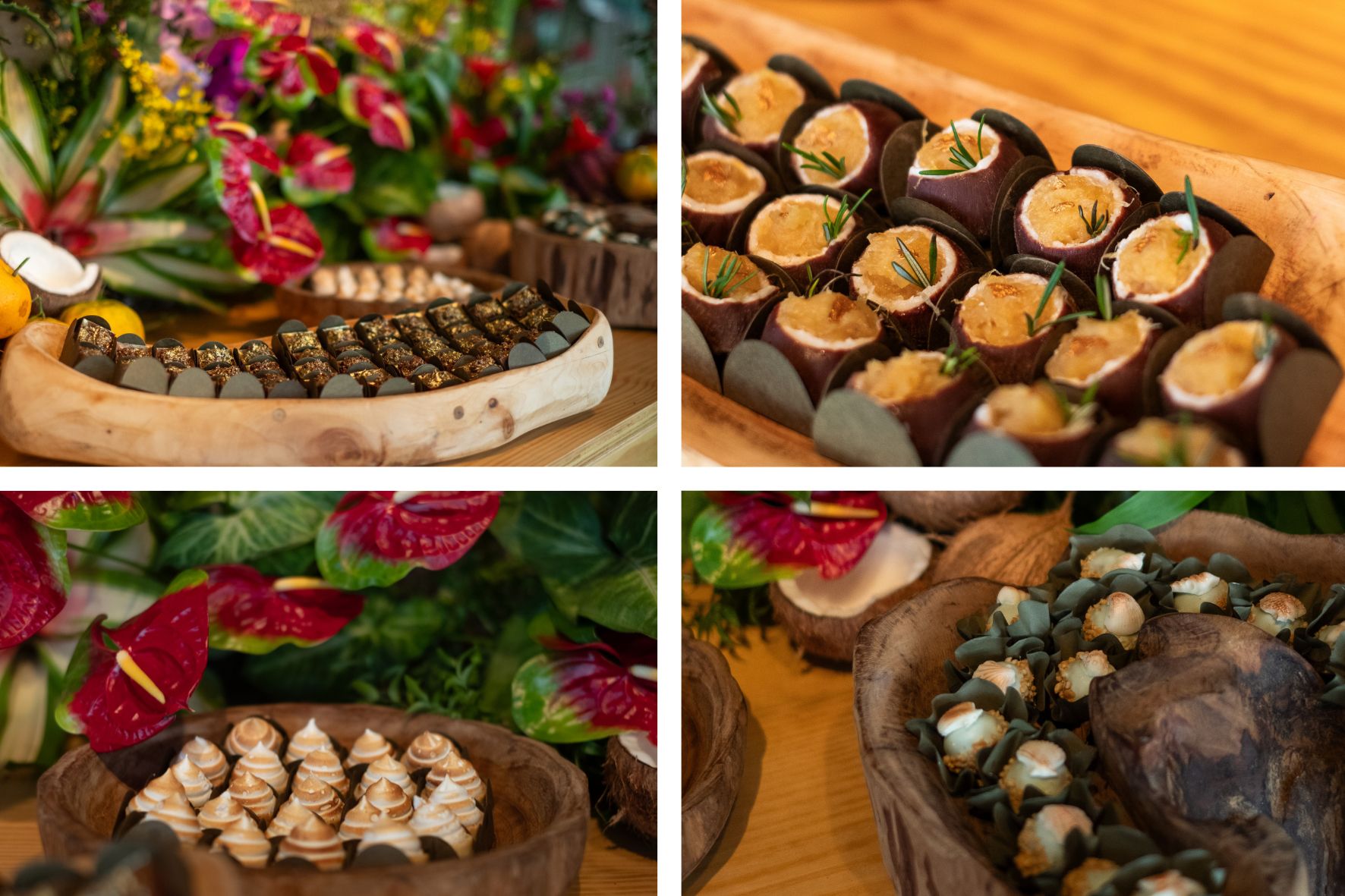 doces para casamento na praia