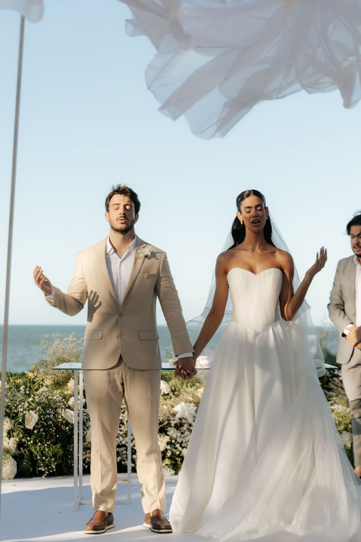 cerimônia de casamento na praia