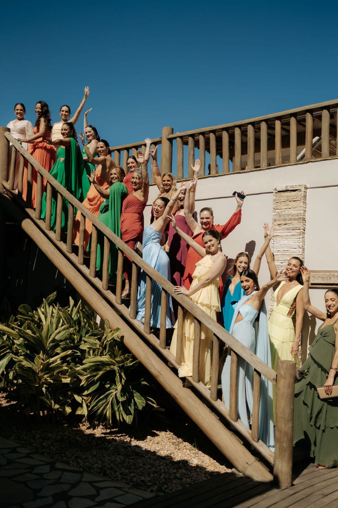 madrinhas de casamento na praia