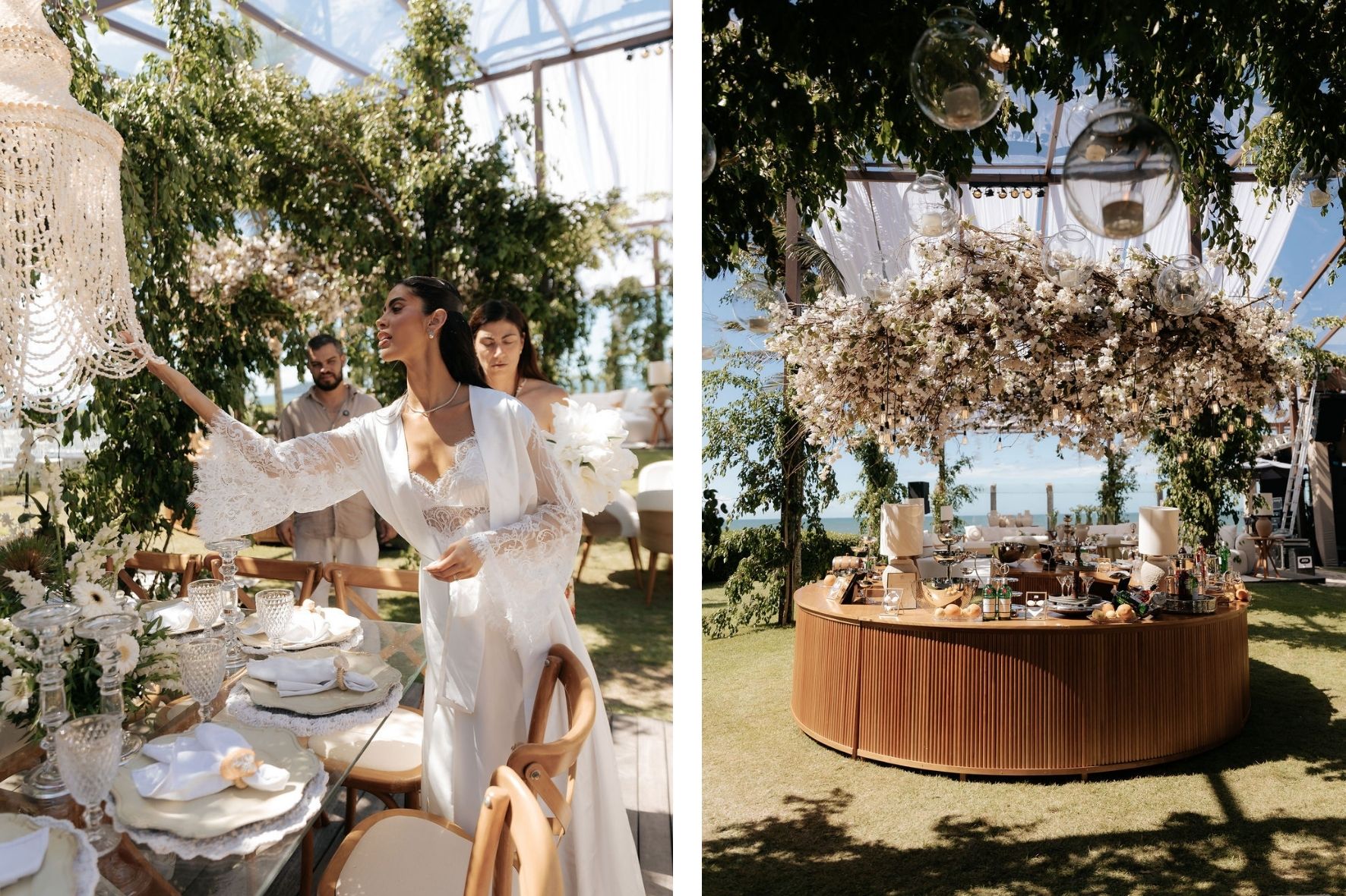 decoracao de casamento na praia