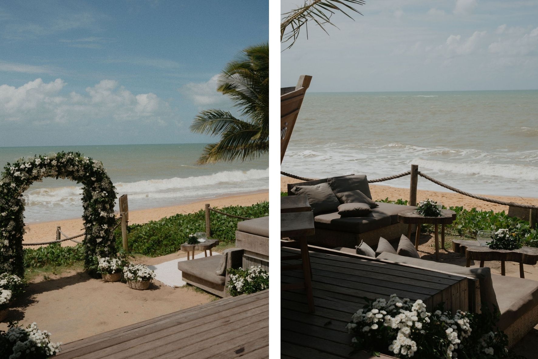 Giulia e Pedro destination wedding em Caraíva - BA