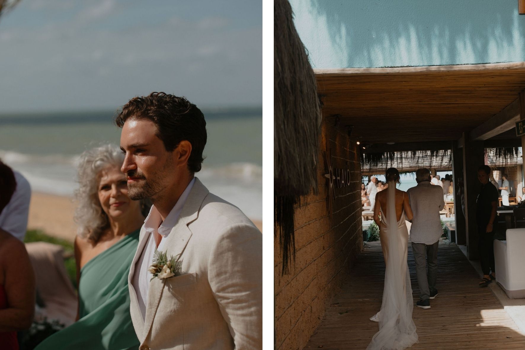 Giulia e Pedro destination wedding em Caraíva - BA