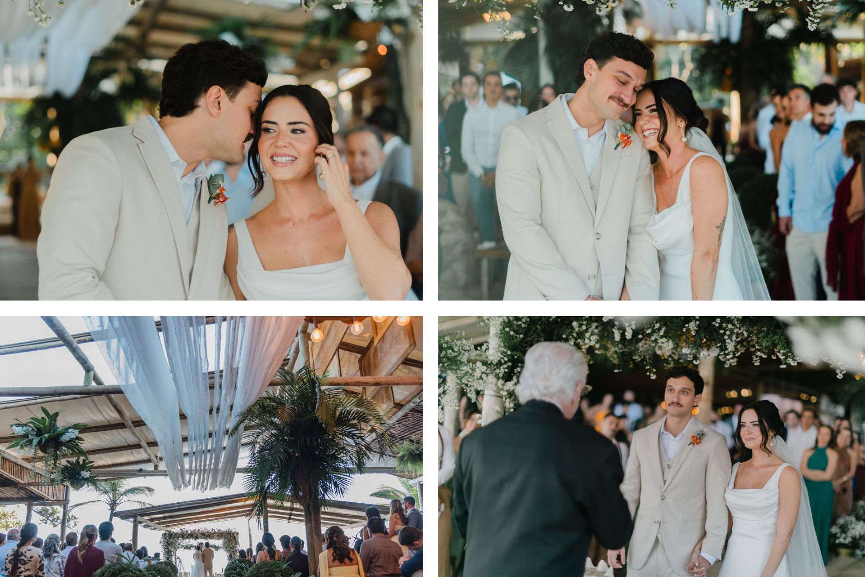 Casamento pé na areia em Maresias - SP