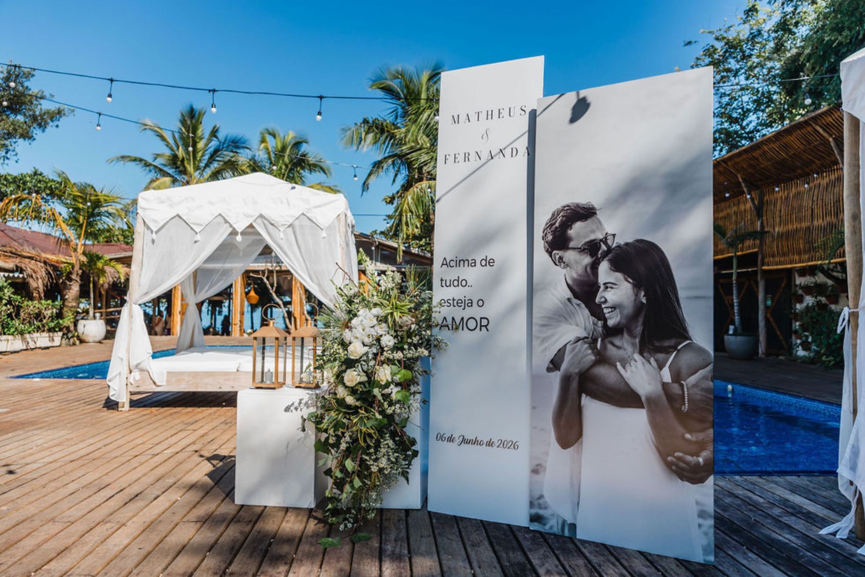 Casamento pé na areia em Maresias - SP