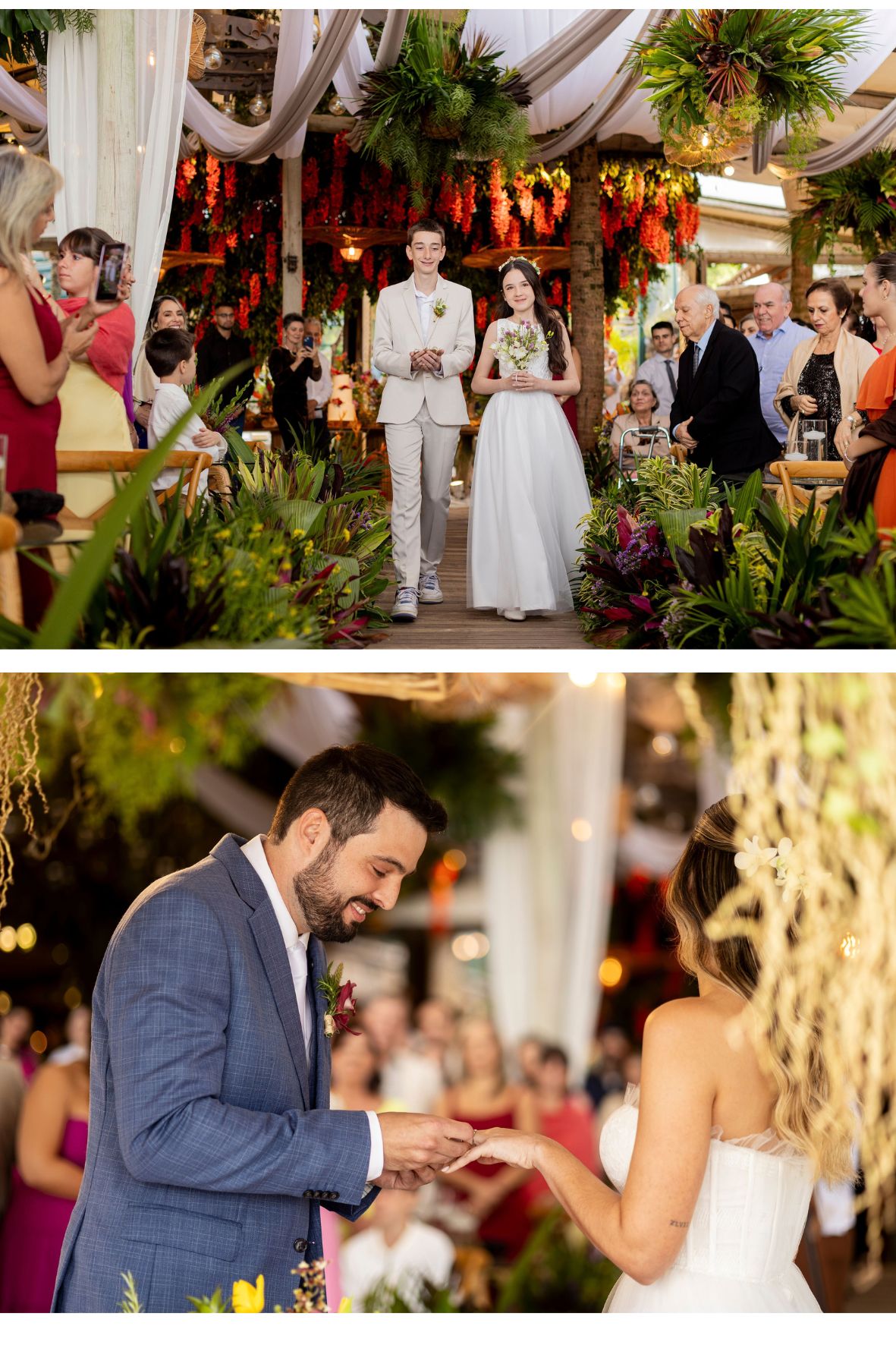 casamento à beira-mar no Luai Cabanas, em Maresias