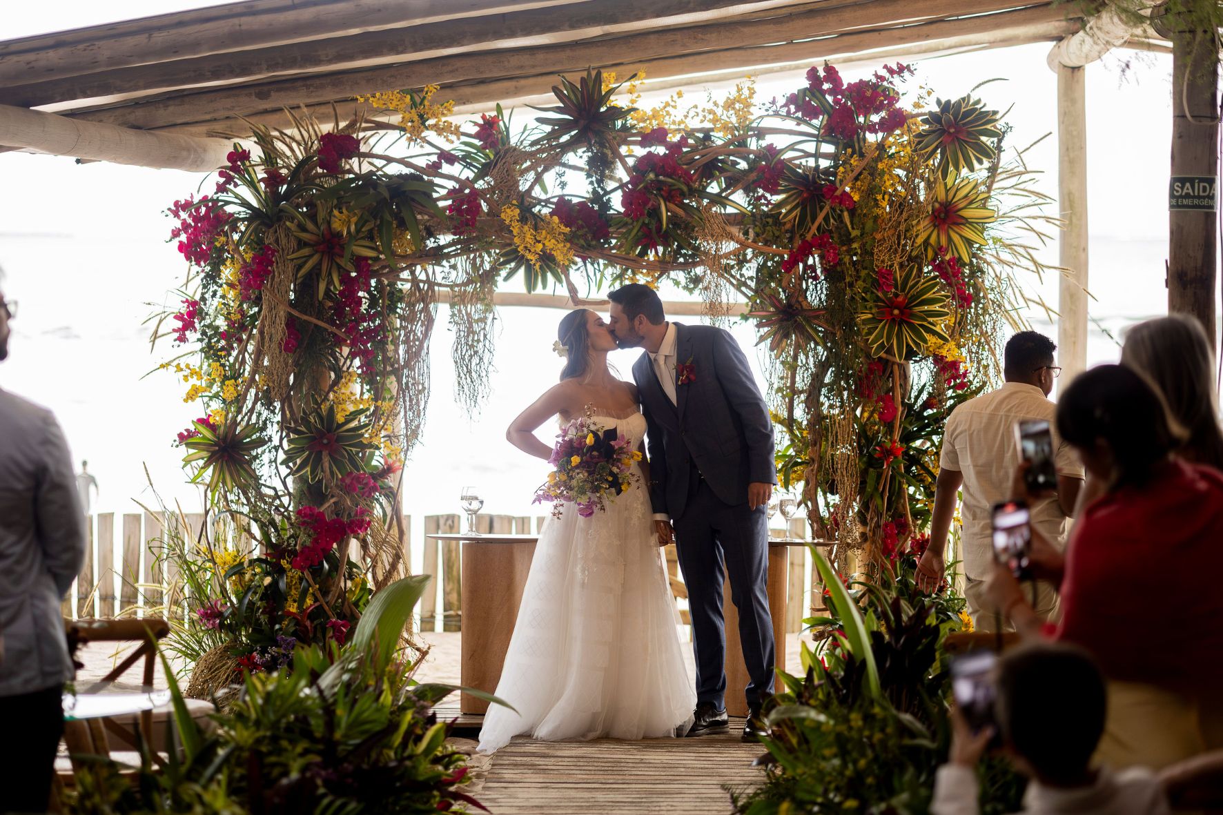 Casamento Luai Cabanas decoração Tropical