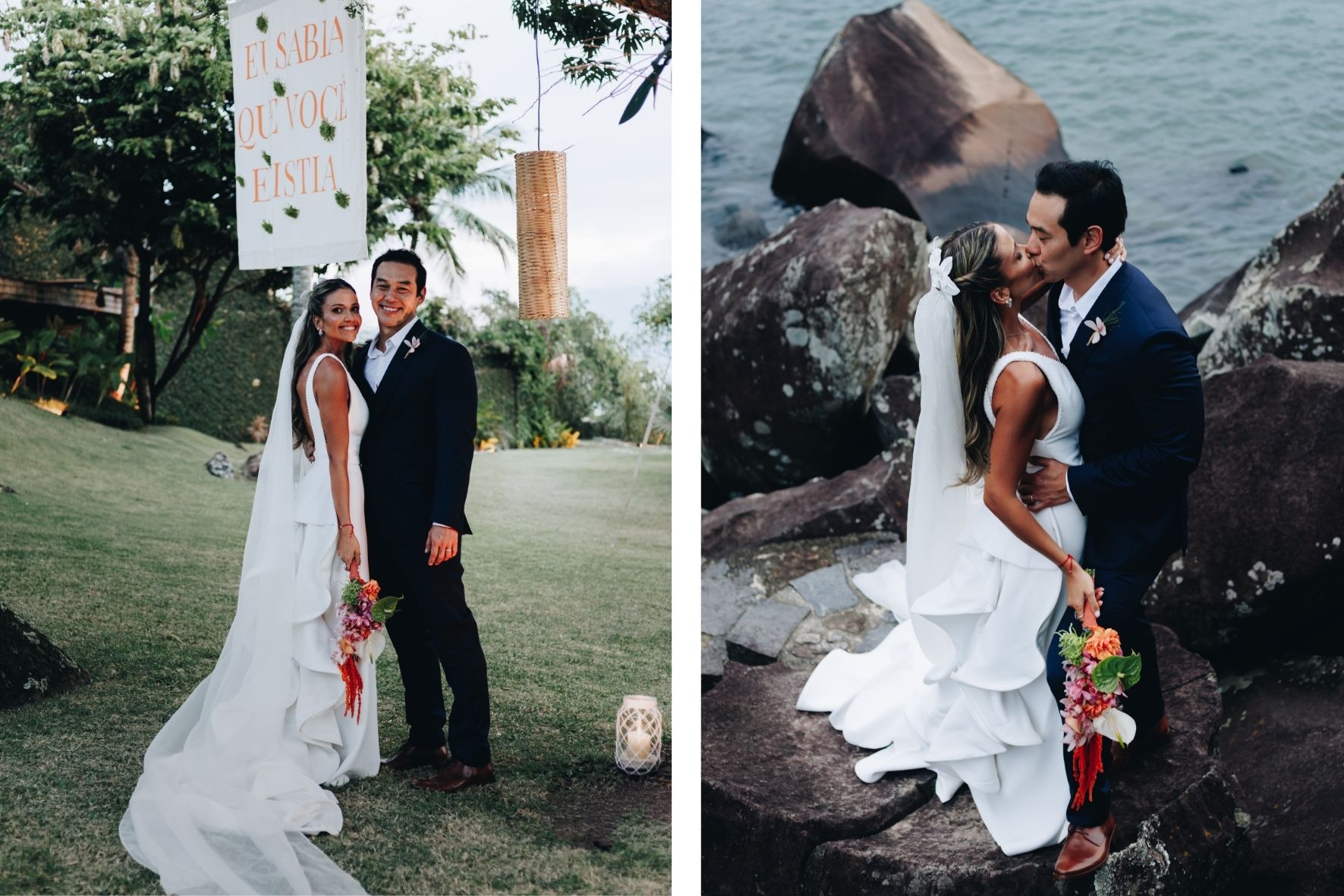 casamento com vista para o mar em Ilhabela