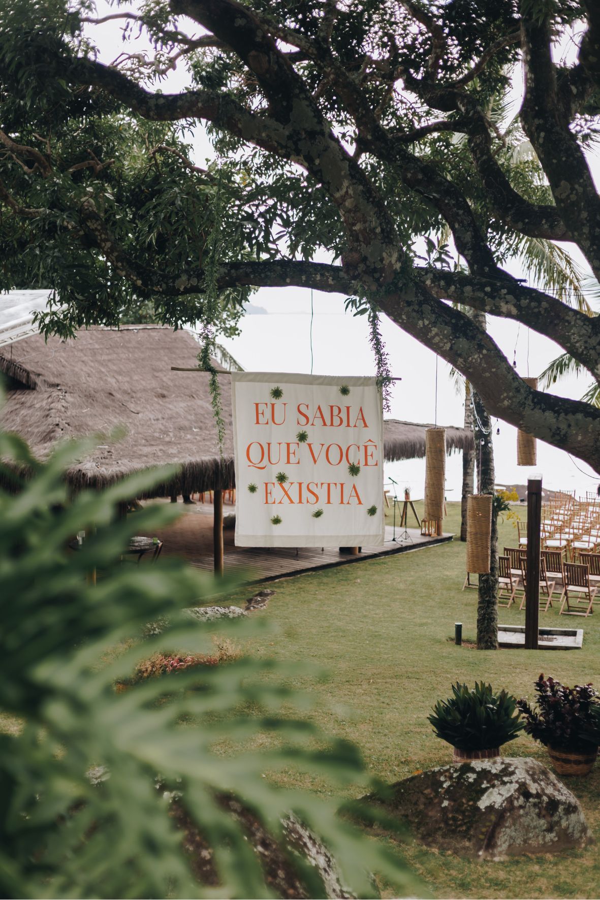casamento com vista para o mar em Ilhabela,