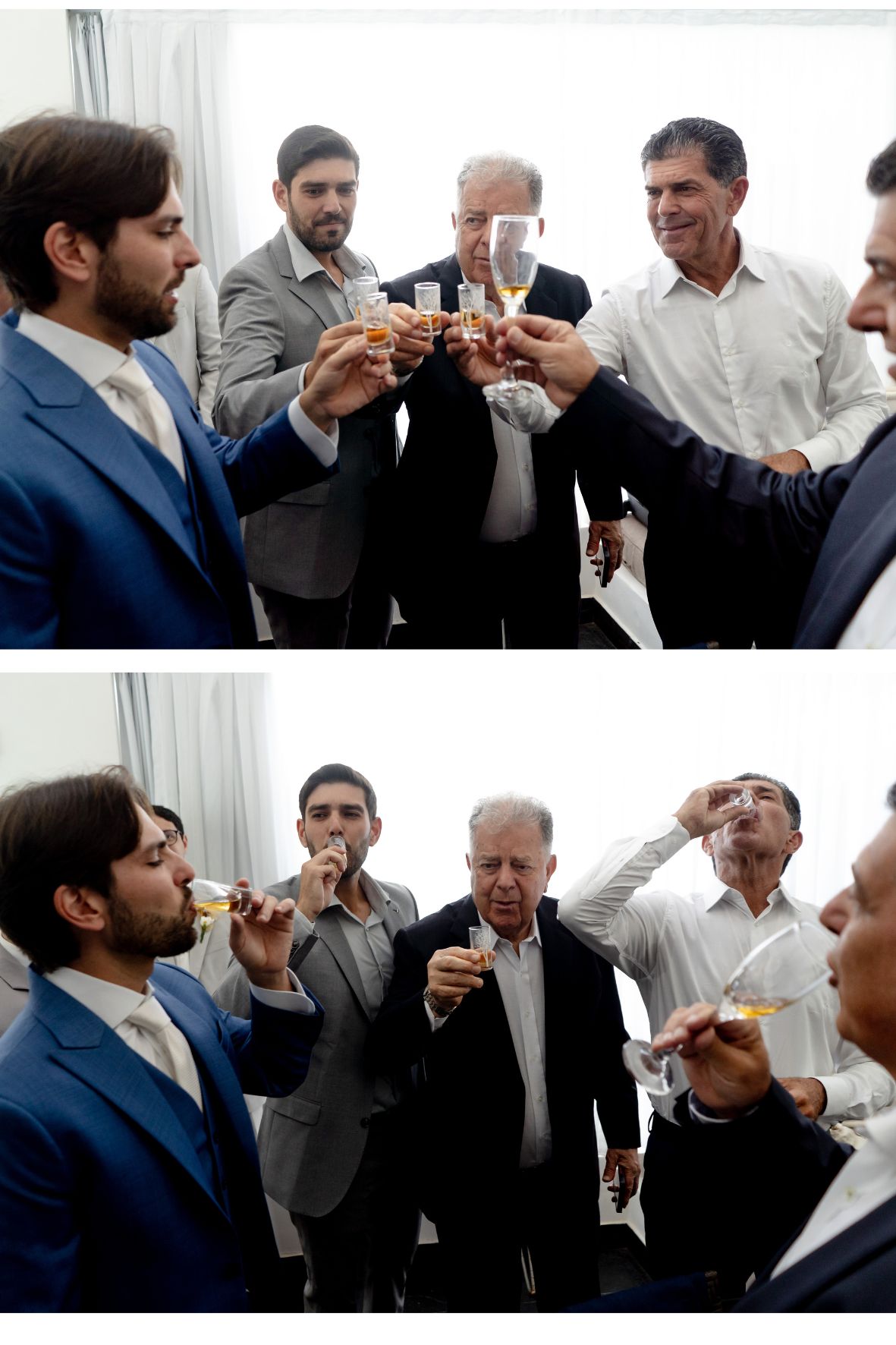 making of do Noivo com whisky