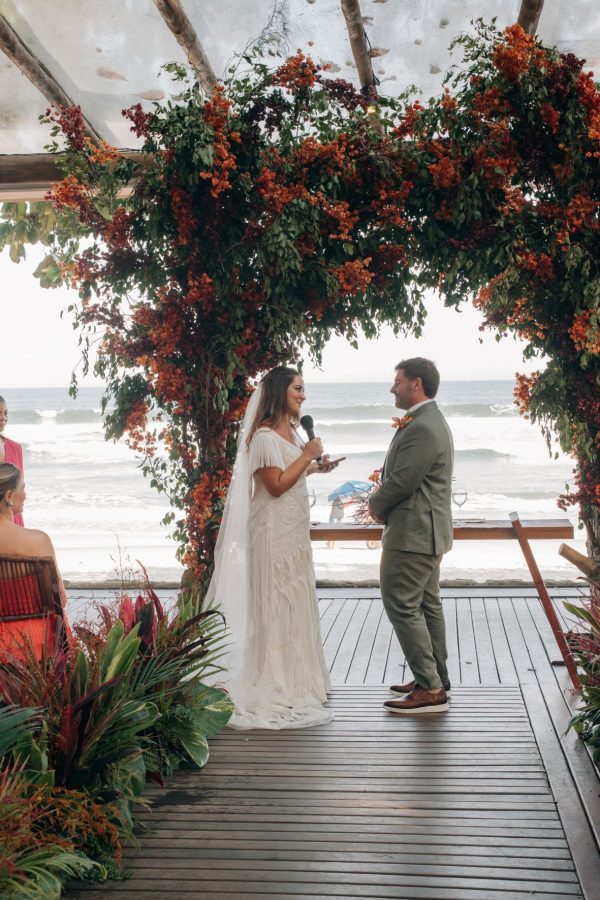 fotografia de casamento na praia