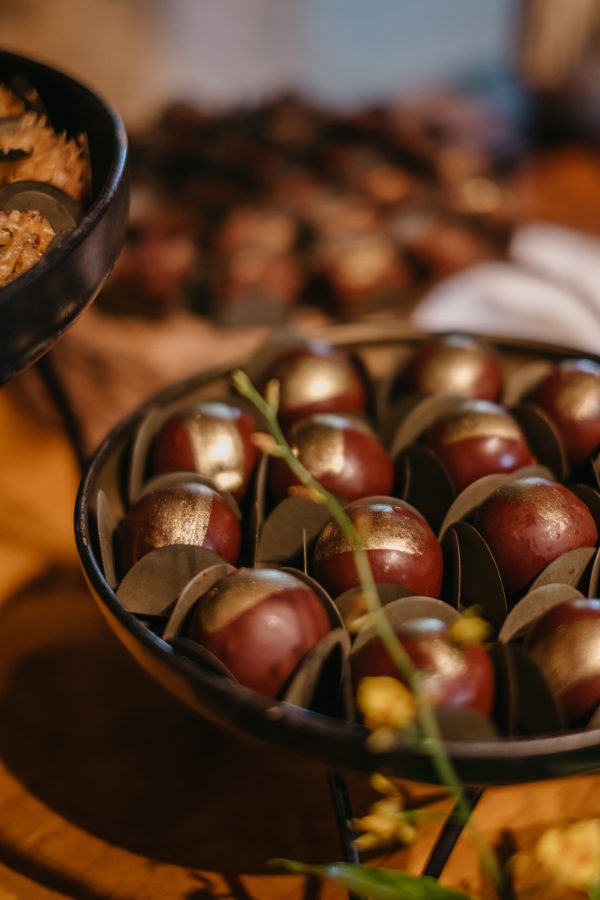 Doces para casamento na praia