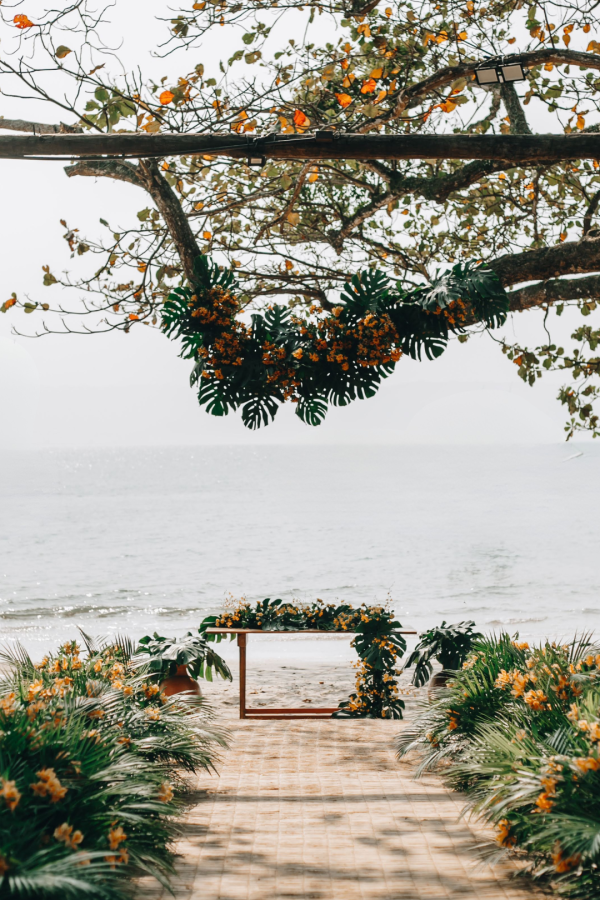 decoração de casamento em Ilhabela