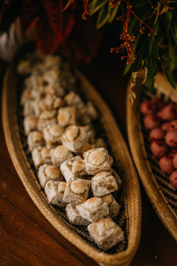 Doces para casamento na praia