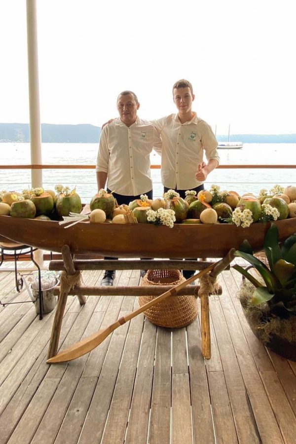 coco personalizado para casamento na praia