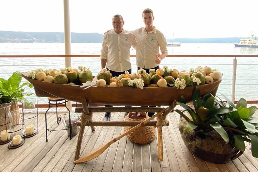 coco personalizado para casamento na praia